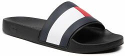 Tommy Hilfiger Papucs Rubber Th Flag Pool Slide FM0FM04263 Fekete (Rubber Th Flag Pool Slide FM0FM04263)