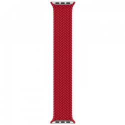 Innocent Braided Solo Loop Apple Watch Band 38/40/41 mm - Red - S (132 mm)