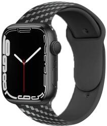 Innocent Carbon Style Silicone Band for Apple Watch 42/44/45/49 mm