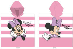 Kids Licencing Disney Minnie egér gyerek poncsó - 100% pamut- 60x120 cm - rózsaszín