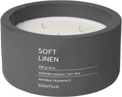 blomus Fraga Soft Linen antracit illatgyertya