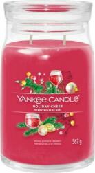 Yankee Candle Signature Holiday Cheer illatgyertya 567 g