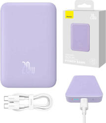 Baseus Powerbank Baseus Magnetic Mini 10000mAh 20W MagSafe (violet) (048691)