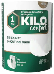 Kilo Prosop de bucatarie Kilo Confort, 4 straturi, 377 foi