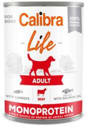 Calibra Conserva Calibra Dog Life Monoprotein cu Vita si Cartofi, 400 g