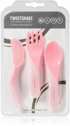 Twistshake Learn Cutlery étkészlet Pink 6 m+ 3 db