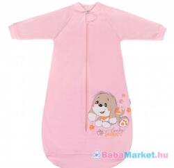 NEW BABY Baba hálózsák New Baby kutyus rózsaszín 62 (3-6 h)
