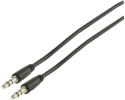 Valueline jack stereo audio kábel 3, 5-3, 5 3m fekete (CAGP22005BK30)