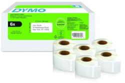 DYMO LW-Rücksendeadress-Etiketten groß 25x54mm 6x 500St/Rol (2177564) (2177564)