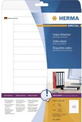 HERMA Video-Etiketten A4 weiß 147, 3x20 mm Papier 325 St. (5069) (5069)