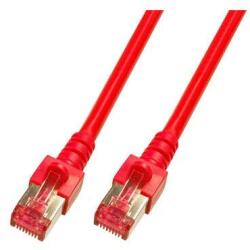 EFB-Elektronik RJ45 Patchkabel S/FTP, Cat. 6, LSZH, 0, 5m, rot (K5512.0, 5) (K5512.0,5)