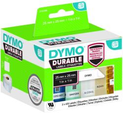 DYMO LW-Kunststoff-Etiketten 25x25mm 2x 850St weiß permanent (2112286) (2112286)