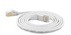 Wantec SSTP CAT7 Patch kábel 5m - Fehér (7121) (7121)