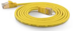 Wantec SSTP CAT7 Patch kábel 1.5m - Sárga (7174) (7174)