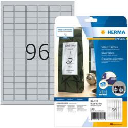 HERMA Etiketten A4 silber 30, 5x16, 9 mm Folie glänz. 2400 St. (4110) (4110)