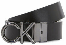 Calvin Klein Curea pentru Bărbați Gs 2 Buckles 1 Strap Belt Set K50K511027 Negru