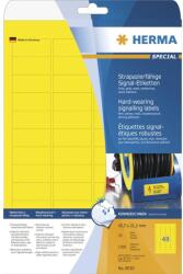 HERMA Signal-Etiketten A4 45, 7x21, 2 mm gelb Folie 1200 St. (8030) (8030)