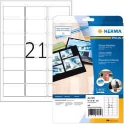 HERMA Etiketten A4 weiß 63, 5x38, 1 mm Papier glänz. 525 St. (4904) (4904)