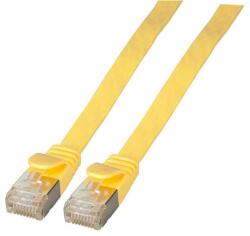 EFB-Elektronik RJ45 Flachpatchkabel U/FTP, Cat. 6A, PVC, 1, 5m, gelb (K5545GE. 1, 5) (K5545GE.1,5)