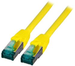 EFB-Elektronik S/FTP CAT6a Patch kábel 5m Sárga (MK6001.5Y) (MK6001.5Y)