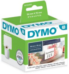 DYMO LW-Mehrzwecketiketten weiß 54x 70mm perm. 320St/Rolle (S0722440) (S0722440)