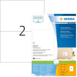 HERMA Adressetiketten Premium A5 weiß 105x148 mm 800St. (8691) (8691)