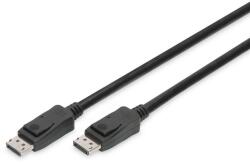 ASSMANN Assmann DisplayPort connection cable, DP 5m Black (AK-340106-050-S) (AK-340106-050-S)