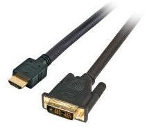 EFB-Elektronik HighSpeed HDMI Kabel mit Eth. HDMI A-DVI-D, St. -St. , 2, 0 (K5432SW. 2) (K5432SW.2)