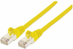 Intellinet 740708 hálózati kábel Sárga 1 M Cat7 S/FTP (S-STP) (740708) (740708)