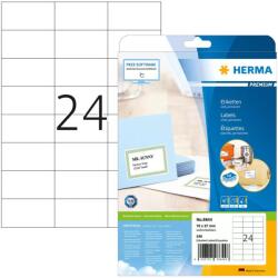HERMA Etiketten Premium A4 weiß 70x37 mm Papier 240 St. (8644) (8644)
