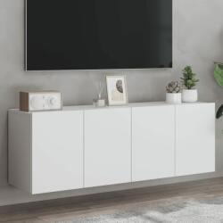 vidaXL 2 db fehér falra szerelhető TV-szekrény 60 x 30 x 41 cm (836939)