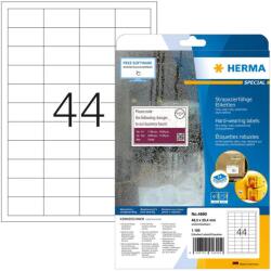 HERMA Etik. strapazierf. A4 weiß 48, 3x25, 4 mm Folie 1100 St. (4690) (4690)