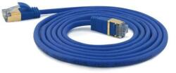 Wantec SSTP CAT7 Patch kábel 0.5m - Kék (7130) (7130)