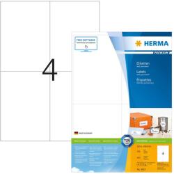 HERMA Etiketten Premium A4 weiß 105x148 mm Papier 800 St. (4627) (4627)