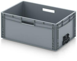 AUER Packaging Euro láda zárt, összekapcsoló rendszerrel EG VL 64/27 HG HO (EG_V_64_27_HG_HO)