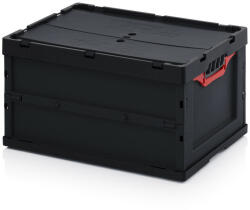 AUER Packaging ESD Összecsukható láda Fedéllel ESD FBD 64/32 (ESD_FBD_64_32)