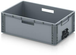 AUER Packaging Euro láda zárt, összekapcsoló rendszerrel EG VL 64/22 HG HO (EG_V_64_22_HG_HO)