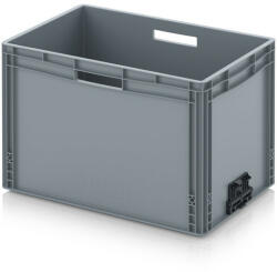 AUER Packaging Euro láda zárt, összekapcsoló rendszerrel EG VL 64/42 HG HO (EG_V_64_42_HG_HO)