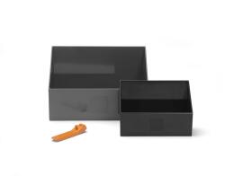 LEGO® LEGO® kockaszedő - szürke / fekete, 2 db-os készlet (SL41210002akcia)