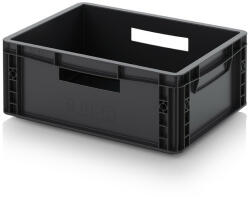AUER Packaging ESD Euro Tárolóláda ESD EG 43/17 HG HO (ESD_EG_43_17_HG_HO)