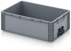 AUER Packaging Euro láda zárt, összekapcsoló rendszerrel EG VL 64/22 HG (EG_V_64_22_HG)