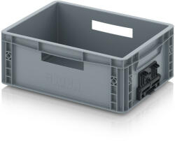 AUER Packaging Euro láda zárt, összekapcsoló rendszerrel EG VL 43/17 HG HO (EG_V_43_17_HG_HO)