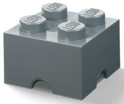 LEGO® LEGO® tárolódoboz 4 - sötétszürke 250 x 250 x 180 mm (SL40031754akcia)