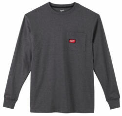 Milwaukee WORKSKIN hosszú ujjú munkás póló, XXL-es | WT LS GR XXL (4932493042) (4932493042)