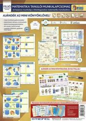STIEFEL Tanulói munkalap csomag, 5 munkalap, 1 alátét, filc, STIEFEL "Matematika felsősöknek (VTMCS11) - papirtar
