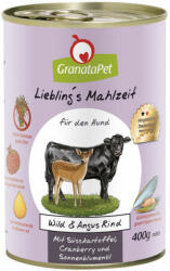 GranataPet Liebling's Mahlzeit Vad és Angus marha konzerv 400g - tenyesztoitap