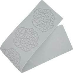 Dekor forma, szilikon, levelek, 6×27, 8 cm, - II