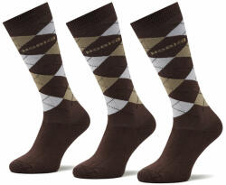Horka 3 pár uniszex hosszú szárú zokni Horka Riding Socks 145450 Ch Dk. Brown/Beige 39_42 Női