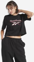 Reebok Classic pamut póló fekete - fekete S - answear - 7 790 Ft