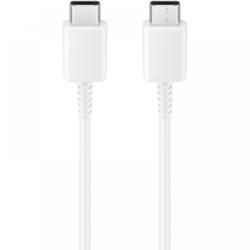 Samsung Cablu USB Samsung USB-C -> USB-C, 1.0 m, White, Bulk (GP-TOU021RFBWW)